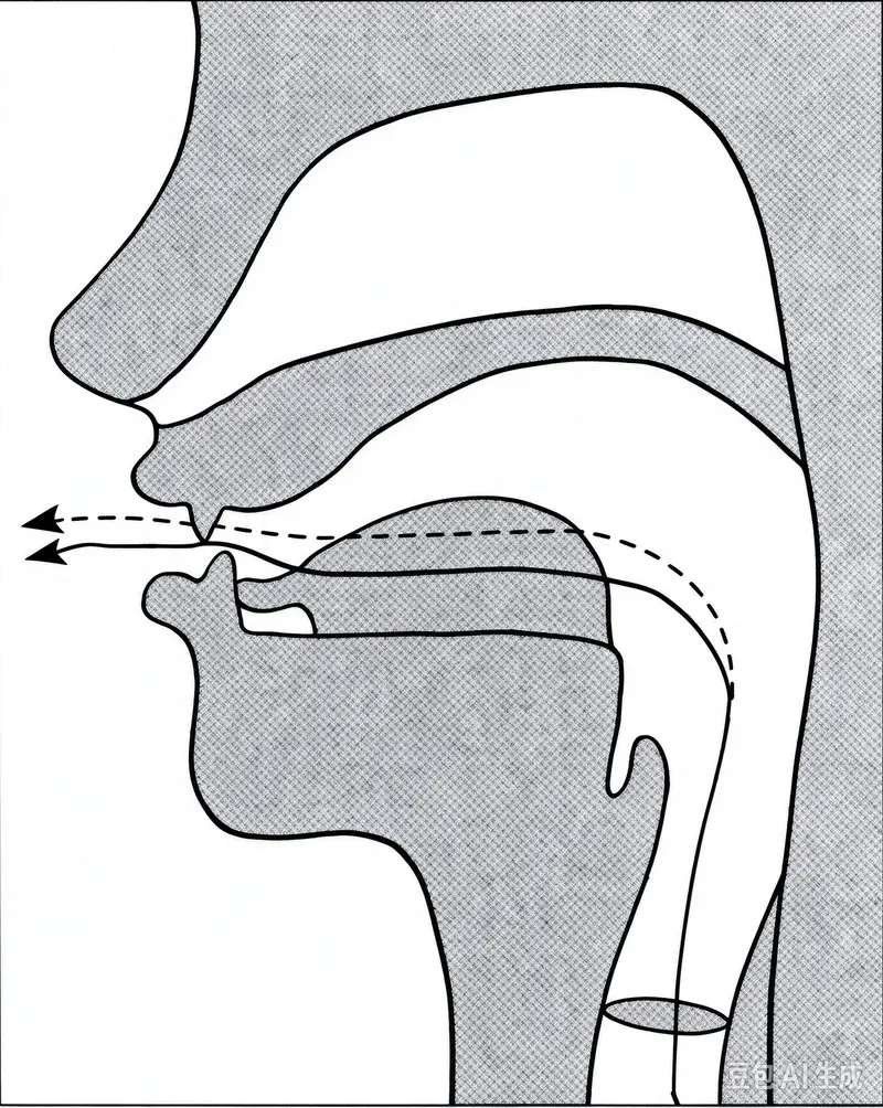 Xū (xu) mouth shape — pursed lips